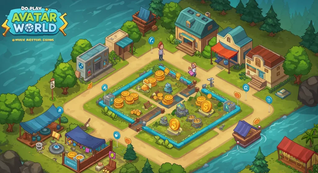 Get Free Coins in Avatar World City Life 2025 | Easy Tricks 1 GET FREE COINS IN AVATAR WORLD